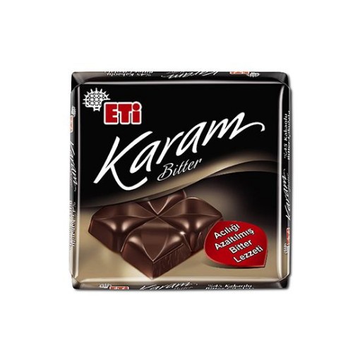 ETİ ÇİK.KARE 60 GR KARAM BİTTER %45 KAKAO. ürün görseli