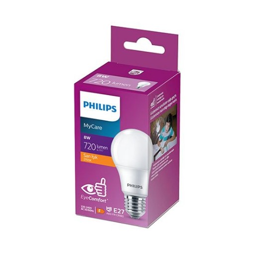 PHILIPS LED AMPUL 8 W. ürün görseli
