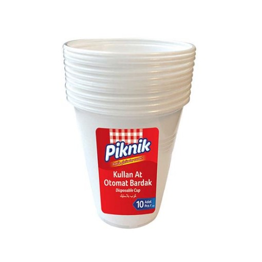 PİKNİK 1481-P PLASTİK BARDAK 10 LU. ürün görseli