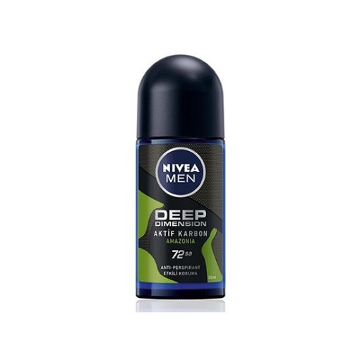 NİVEA ROLL-ON 50 ML MEN DEEP AMOZANIA. ürün görseli