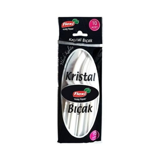 FLEXİ PLASTİK BIÇAK 10 LU. ürün görseli