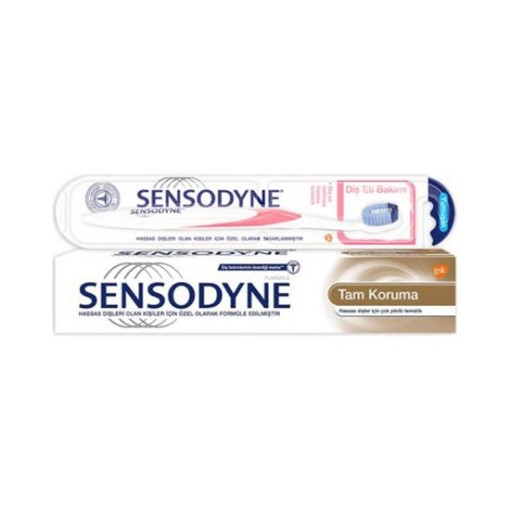 SENSODYNE DİŞ MACUNU 75 ML TAM KORUMA+FIRÇA. ürün görseli