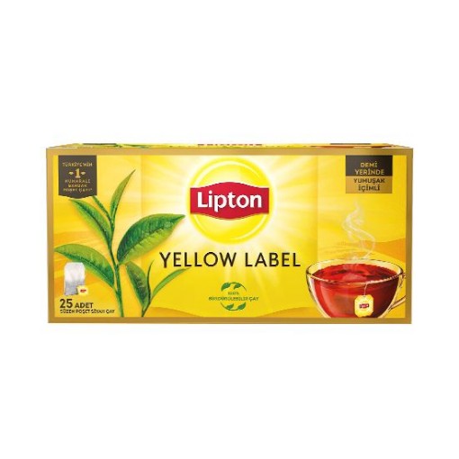 LİPTON Y.LABEL B.POŞET ÇAY 25 Lİ 50 GR. ürün görseli