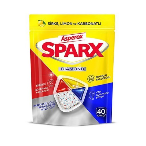 ASPEROX SPARX DIAMOND KAPSÜL 40 LI. ürün görseli