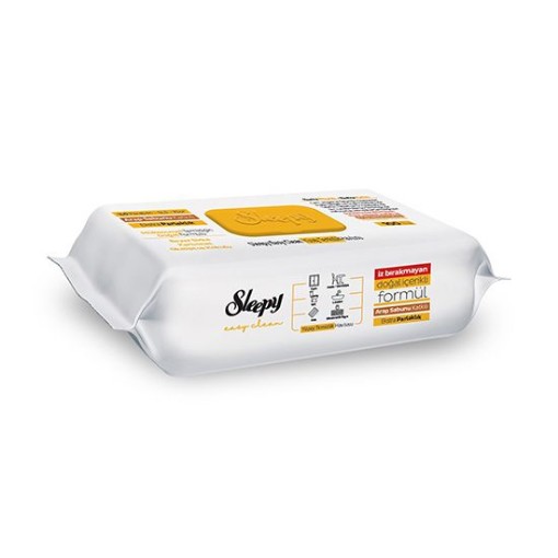 SLEEPY TEMİZLİK HAVLUSU 100 LÜ ARAP SABUNU KATKILI. ürün görseli