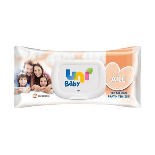 UNİ BABY ISLAK HAVLU 90 ADET AİLE. ürün görseli