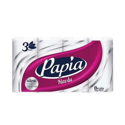 PAPİA KAĞIT HAVLU 8 RULO INOVA. ürün görseli