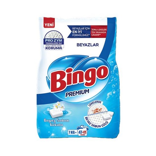 BİNGOMATİK PREMİUM 7 KG BEYAZ. ürün görseli