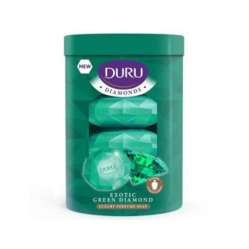 DURU DİAMOND SABUN 4X90 GR EXOTIC GREEN. ürün görseli