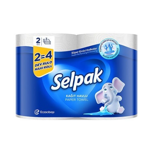 SELPAK KAĞIT HAVLU DEV 2=4. ürün görseli