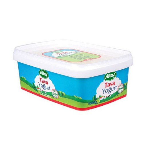 SÜTAŞ YOĞURT 1000 GR TAVA TAM YAĞLI. ürün görseli