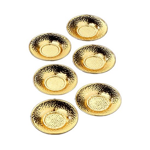 COOKER DÖVME DESEN ÇAY TABAK GOLD 6 LI. ürün görseli