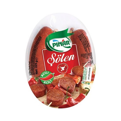 PINAR ŞÖLEN DANA KANGAL SUCUK ACILI 180 GR. ürün görseli