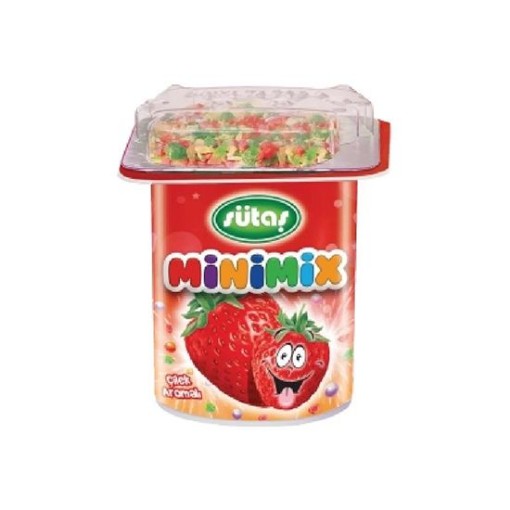SÜTAŞ MİNİMİX ÇİLEKLİ 90 GR. ürün görseli