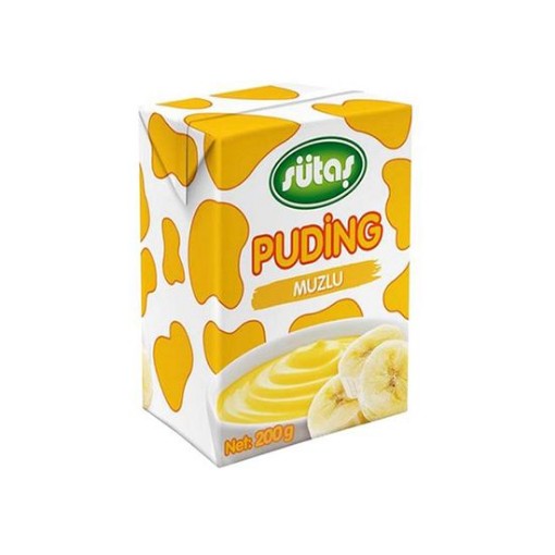 SÜTAŞ PUDİNG 200 ML MUZLU. ürün görseli