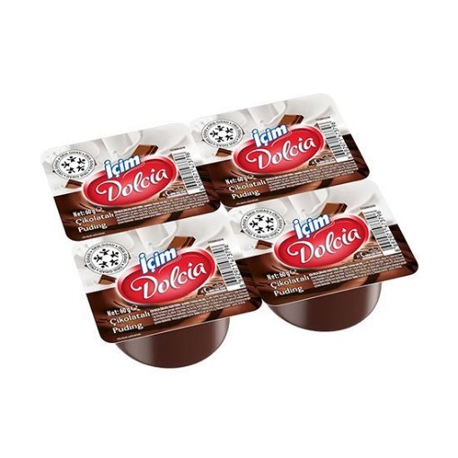 İÇİM DOLCİA 4X60 GR PUDİNG ÇİKOLATALI. ürün görseli