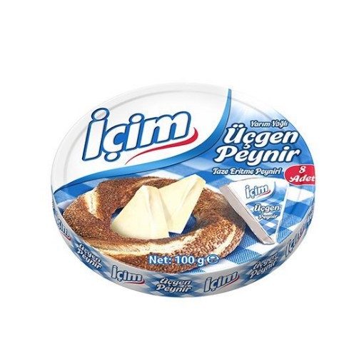 İÇİM ÜÇGEN PEYNİR 100 GR Y.YAĞLI. ürün görseli