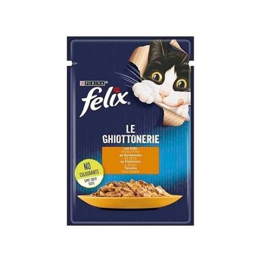 FELİX KEDİ MAMASI PCH. 85 GR TAVUKLU HAVUÇLU. ürün görseli