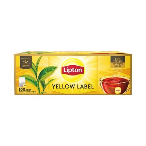 LİPTON Y.LABEL B.POŞET ÇAY 100 LÜ 200 GR. ürün görseli
