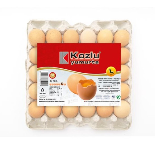 KOZLU YUMURTA SARI DUBLE L 30 LU. ürün görseli