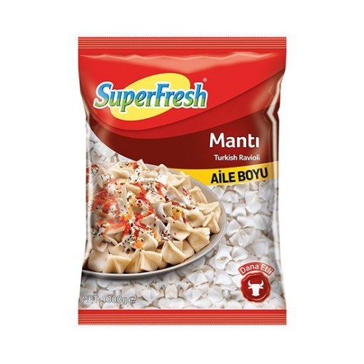 SÜPER FRESH KAYS.MANTI 1000 GR. ürün görseli