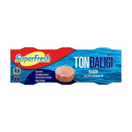 SÜPER FRESH CLASİC TON BALIĞI 3X140 GR. ürün görseli