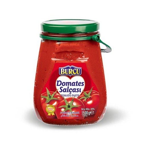 BURCU DOMATES SALÇASI 1500 GR CAM. ürün görseli